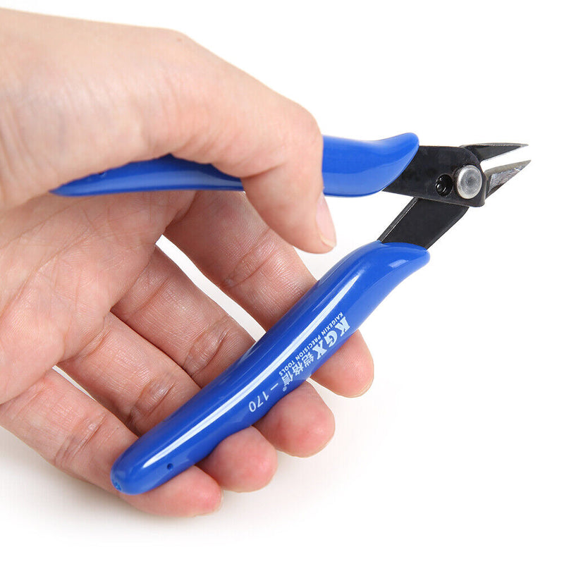K170 Mini Flush Side Shear Clipper Wire Cable Jewelry Cutting Snips Pliers Newly