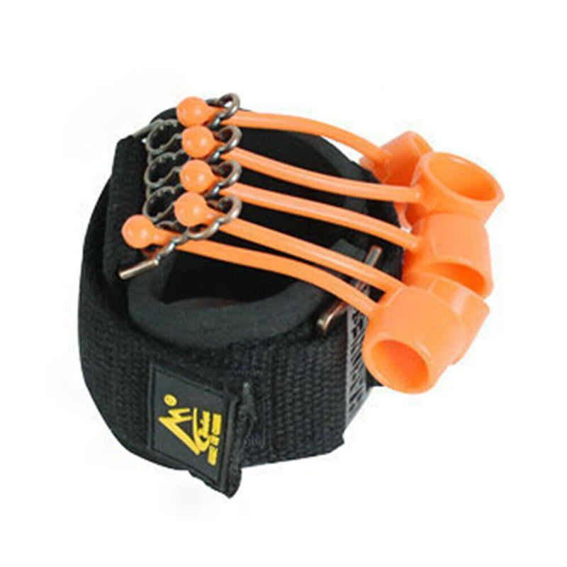 Finger Flexion Extension Training Device Strength Trainer (Black 75 Pound) Newly