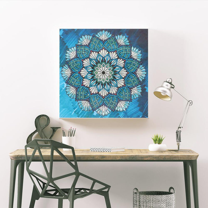 5D DIY Special Shaped Diamond Painting Mandala Cross Stitch Kits (KY006) Newly