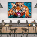 5D Diamond Painting DIY Ferocious Tiger Animal Full Round Drill Home Decor Gifts