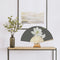 Folding Fans Flowers DIY Painting By Numbers Fans Art Craft Home Decor for Gifts