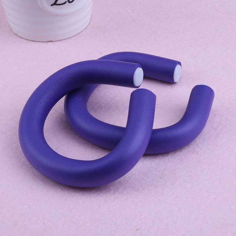 10pcs Universal Rubber Mini Hair Curler Bar(Random color)(3