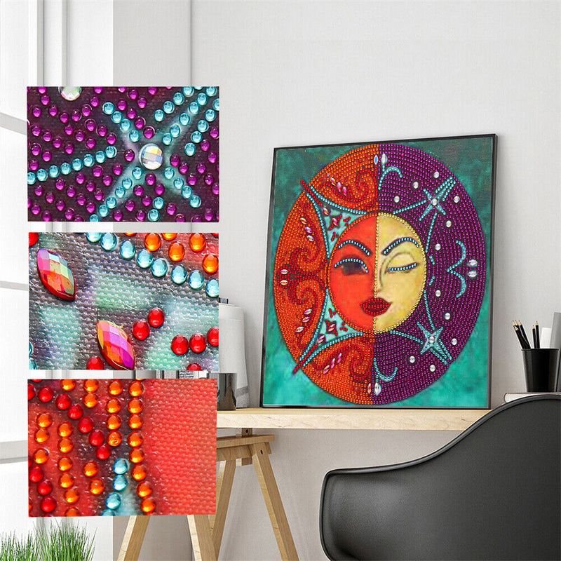 Part Drill Sun Goddess 5D Special Shaped DIY Diamond Painting Kit Ornaments Gift