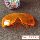 Motorcycle Cycling Sunglasses Windproof Eye Protection Goggles (Orange) Newly