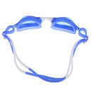 Children Swimming Goggles Anti-fog PC Lens Waterproof Silicon Blue