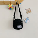 Fashion Canvas Patchwork Crossbody Shoulder Bag Women Mini Wallet Phone Bags