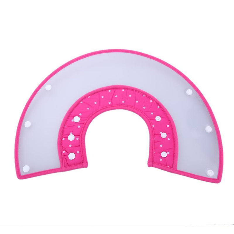 Dog Wound Recovery Cover Pet Anti-Bite Lick Medical Cone Collar (Pink L) Newly