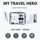 Transparent TPU Handbag Makeup Case Travel Bag Cosmetic Bag Toiletry Pouch