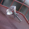 Door Knobs Cupboard Pulls Diamond Shape Pull Handle Crystal Glass Knobs