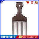 #A Hair Fork Comb Hairdresser Curly Massage Insert Brush Multifunction Styling T