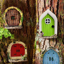 2022 T ree Decor Home Art Window Dwarfs Fairy Tale Door Mini Garden Decoration