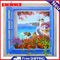 Frameless Oil Paint By Numbers DIY Window Scenery Picture Craft Kit for Home
