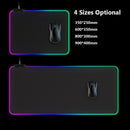 USB Extended Keyboard Mice Mat Gaming Mouse Pad RGB Luminous For PC Laptop