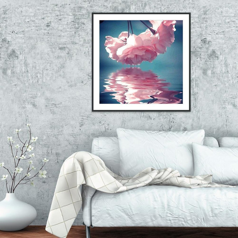 5D DIY Full Drill Diamond Painting Flower Embroidery Mosaic Craft Kit Decor