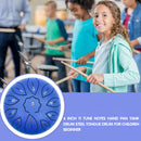 6 inch 11 Tune Musical Instrument Steel Tongue Drum for Beginner (Blue) Newly