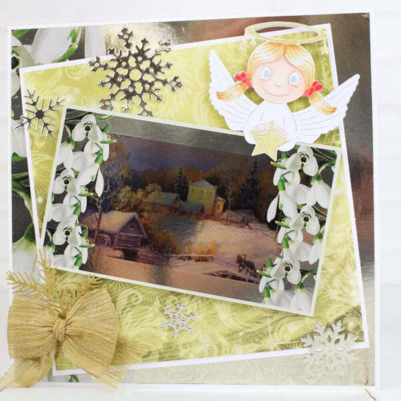 Carbon Steel Paper-Cut Card Template Cutting Dies for Stamp Wedding Card Album