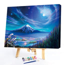 Night Landscape 50x40cm Oil Paint By Numbers Picture DIY Painting