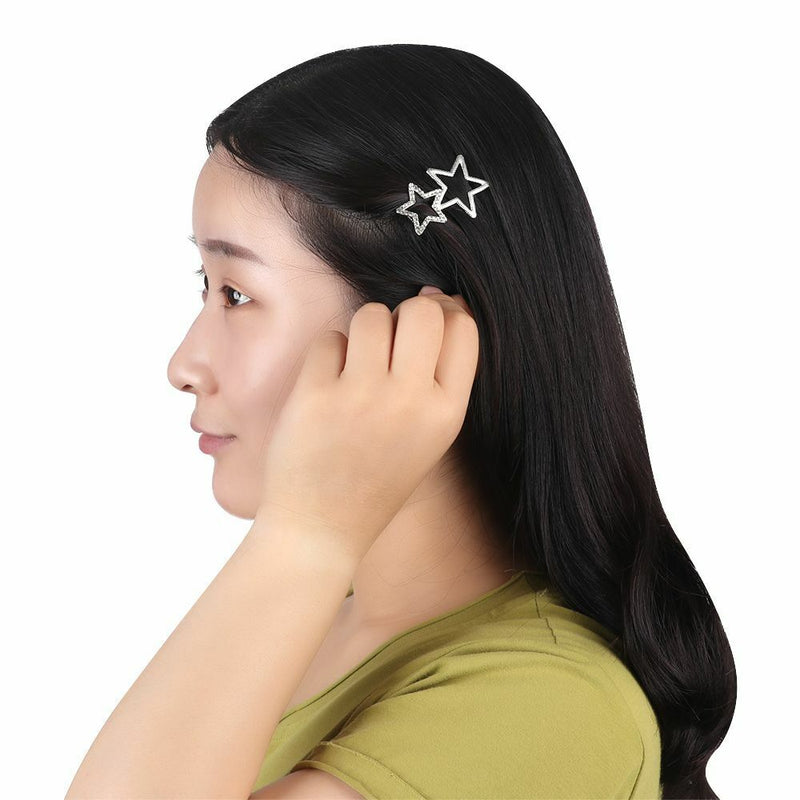 Women Ladies jewelry Hair Decorations Headwear Star Hairpin Hair Clips