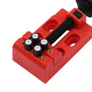 Walnut Watch Carve Bench Clamp Parallel Sculpture Craft Fix Plier (Red) Newly