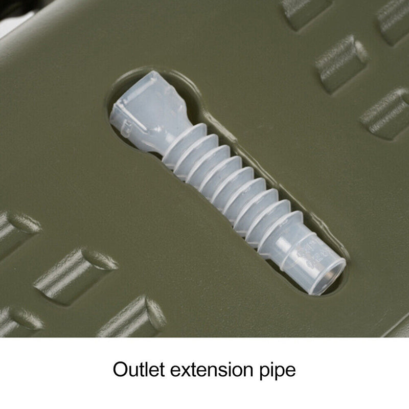 10.5L Water Carrier Bucket with Faucet Portable Outdoor Home Water Storage Tank