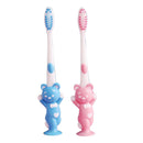 4pcs Baby Kids Training Soft-bristled Toothbrushes for Teeth Clean (Bear)