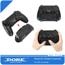 1Pcs Bluetooth Mini Wireless Chatpad Message Keyboard for Sony Playstation 4 PS4