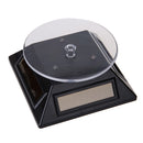 Solar Showcase 360 Turntable Rotating Jewelry Watch Ring Display Stand 037B