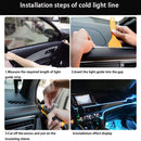 3/5m Car Interior EL Wiring LED Strip Lamp for Auto Party Atmosphere Lighting