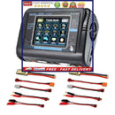 HTRC Lipo Charger 1-6S Dual Channel Balance Battery Discharger for LIFE LILON PB