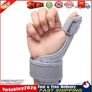 Thumb Splint Stabilizer with Wrist Support Carpal Adjustable Brace (Gray) Newly