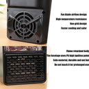 Home Office LED Display Wall Warmer Mini Heating Fan Plug In Heater Heat Stove