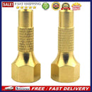 2pcs Heavy Duty Screw-On Tire Pump Air Chuck Vehicle Inflator Gauge Accesso