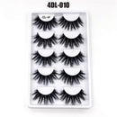 Fluffy False Eyelashes 4D  Faux Mink Hair Eye Lash Extension Full Volume Thick