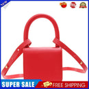 Children PU Mini Messenger Bag Lady Casual Flap Crossbody Bag (Red)