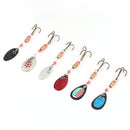 16pcs/pack Mixed Metal Sequins Artificial Hard Baits Fishing Tackle Accessories