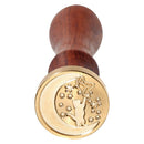 Animal Pattern Fire Painting Stamp Wax Seal for Stamping Envelope Card (B) Newly