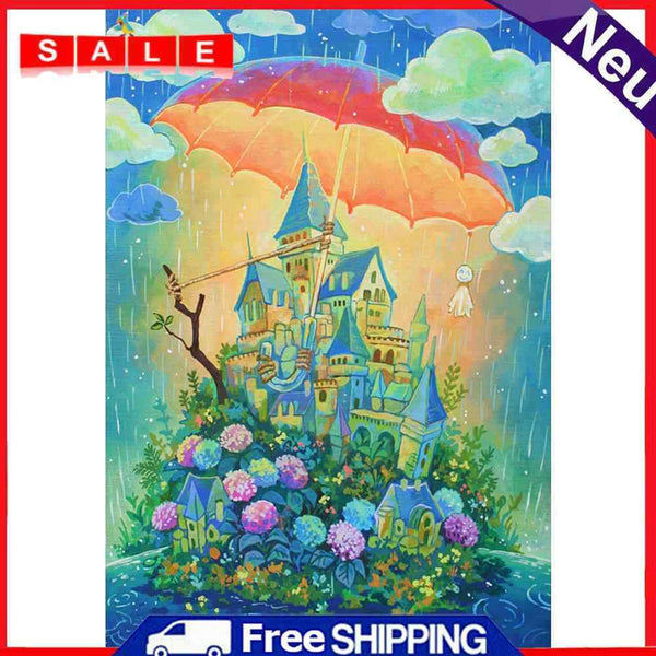 Full Embroidery DIY Canvas Stamped 11CT Sun Kingdom Cross Stitch Kit Ornaments