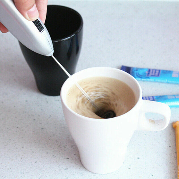 Coffee Latte Milk Frother Chocolate Frothy Cappuccino Whisker SALE Whisk J2T6