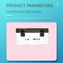#A 5V 2A CD Player Bluetooth-compatible Audio Player DVD Player with Remote Cont