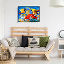 5D DIY Full Drill Diamond Painting Colorful Fish Cross Stitch Embroidery Mosaic