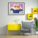 5D DIY Diamond Painting Dogs in Basket Full Drill Animal Cross Stitch Home De