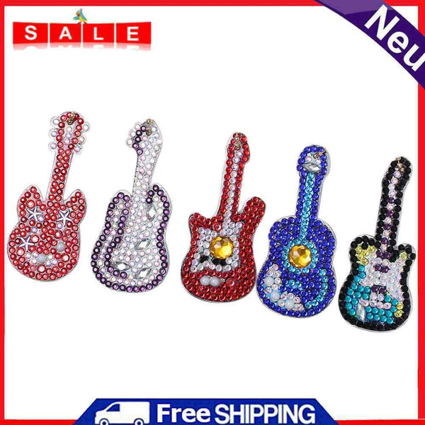 DIY Diamond Painting Keychain Full Special Shaped Key Rings Bag Hanging Ornament