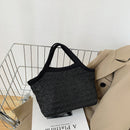 Summer Women Straw Handbag Boho Beach Holiday Female Woven Handle Tote Purses