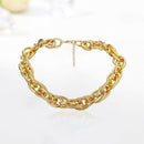 Big Chain Choker Scrub Metal Female Exaggerated Necklace Collar Chain Jewelry
