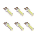 2/4/6W5W T10 168 3W LED Car White Shows Wide Lightweight Silicone License Parking Plate