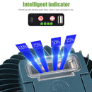 2 in 1 LED Tent Fan Rechargeable Lamp USB Charging Fan Light with Stand