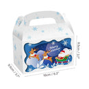 Party Holidays Christmas Gift Bag Merry Christmas Santa Claus Cookie Gift Box