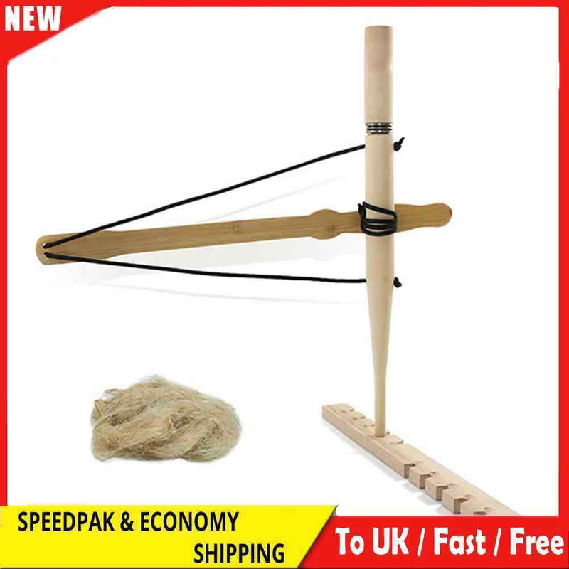 Outdoor Survival Gear Bow Drill Friction Fire Starter Expansion Training Props