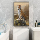 5D DIY Diamond Drawing Northeast Tiger Kits Full Round Drill Wall Decor Crafts