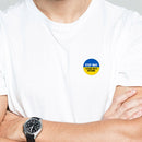 Ukraine Ukrainian Map Flag Symbol Round Styles Clothes Pins 5.8cm Newly